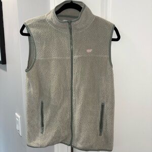 Vineyard Vines green Fleece Vest